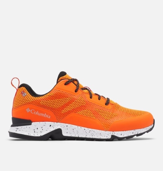 Columbia Vitesse OutDry Men's Sneakers Orange Silver | 109-EYHCNS