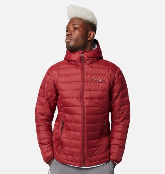 Columbia Voodoo Falls 590 Men's Puffer Jacket Red | 032-ZWUEJY