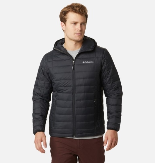 Columbia Voodoo Falls 590 Men's Puffer Jacket Black | 194-EQRXBA