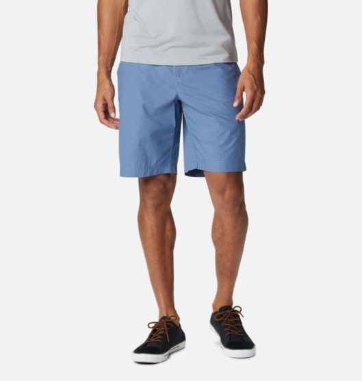 Columbia Washed Out Men's Shorts Blue | 285-DWJYIH