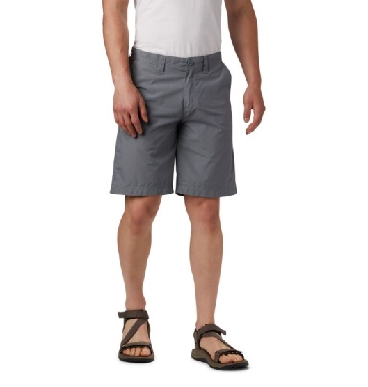 Columbia Washed Out Men's Shorts Grey | 374-SOVKDG