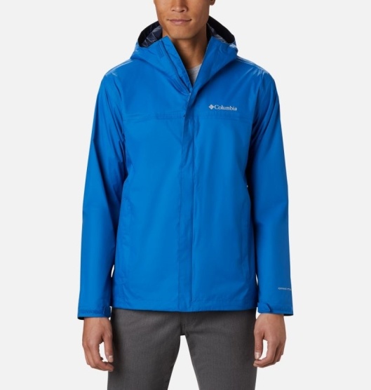 Columbia Watertigh Men's Rain Jacket Blue | 321-FGEIDX