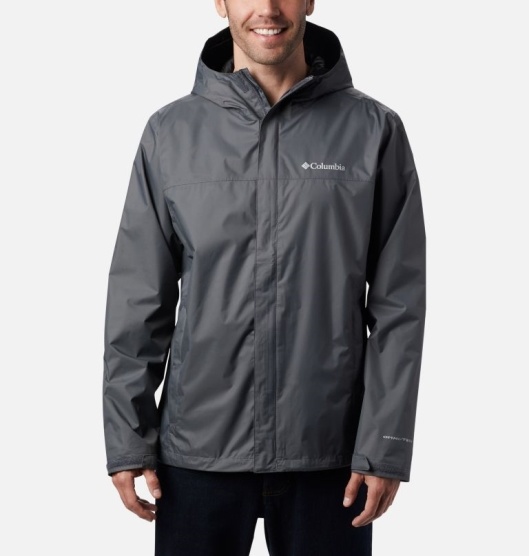 Columbia Watertigh Men's Rain Jacket Grey | 451-YPUEFA