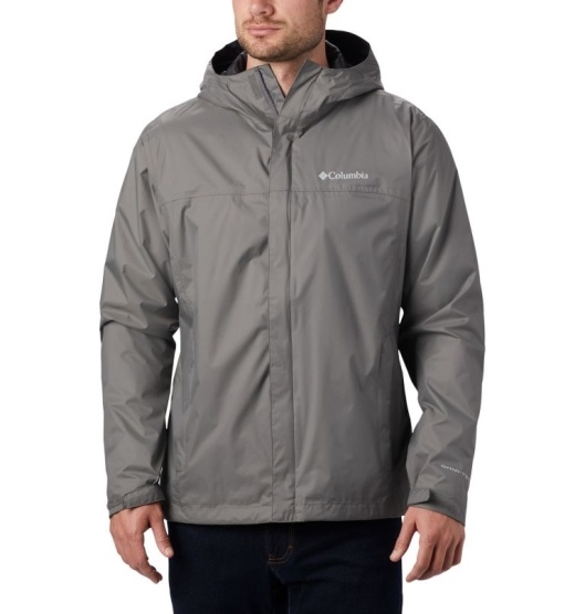 Columbia Watertigh Men's Rain Jacket Grey | 650-EKFLRX