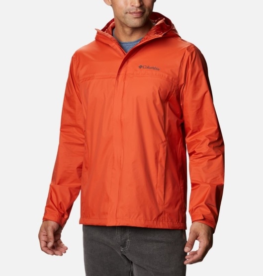 Columbia Watertigh Men's Rain Jacket Red | 108-CIMPKX