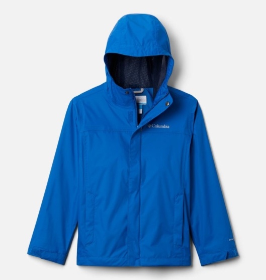 Columbia Watertight Kids' Waterproof Jacket Blue | 231-BXSEPA