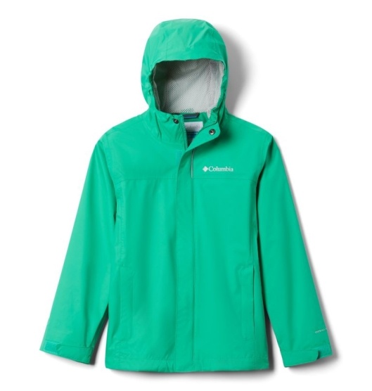 Columbia Watertight Kids' Waterproof Jacket Green | 521-CNKJTS