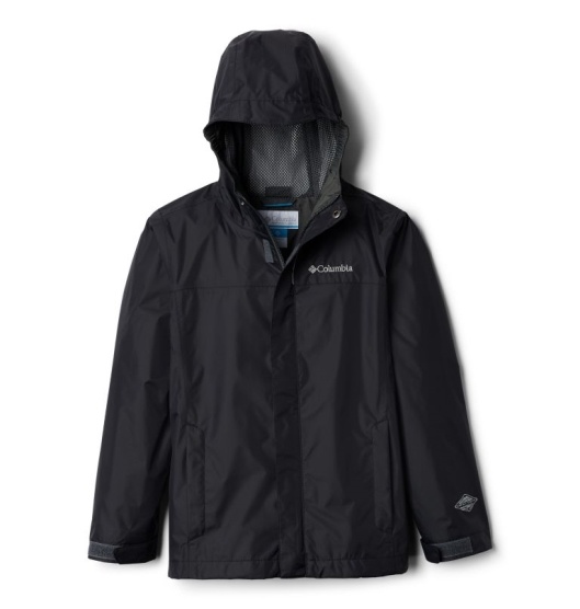 Columbia Watertight Kids' Waterproof Jacket Black | 613-YBXGSE