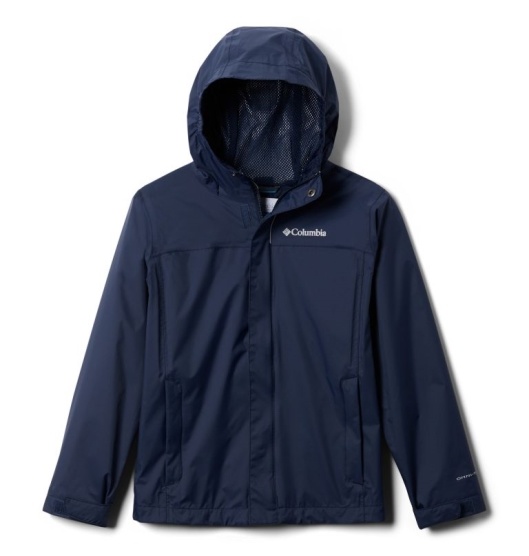 Columbia Watertight Kids' Waterproof Jacket Navy | 731-XPGZDJ