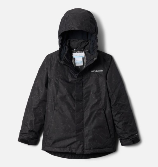 Columbia Whirlibird II Kids' Interchange 3 In 1 Jacket Black | 895-XOVLIF