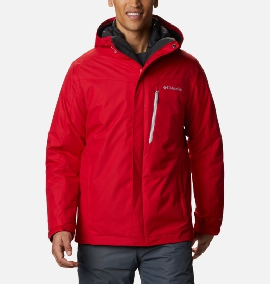 Columbia Whirlibird IV Men's Interchange 3 In 1 Jacket Red | 260-AJGCHD