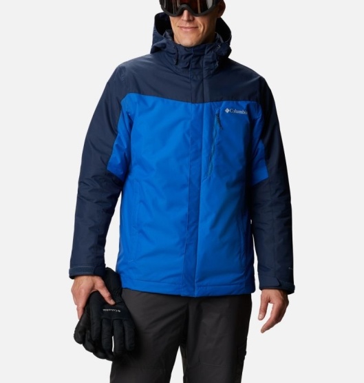 Columbia Whirlibird IV Men's Ski Jacket Navy | 592-NYZVXE