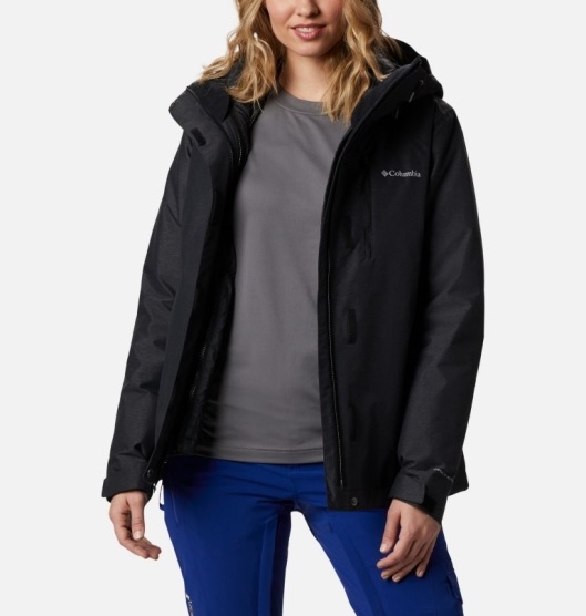 Columbia Whirlibird IV Women's Interchange 3 In 1 Jacket Black | 915-CSPOWX