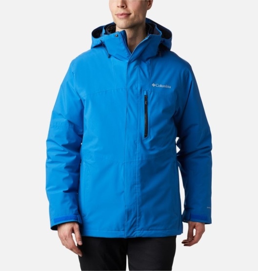 Columbia Wild Card Men's Interchange 3 In 1 Jacket Blue | 123-ZERVMY