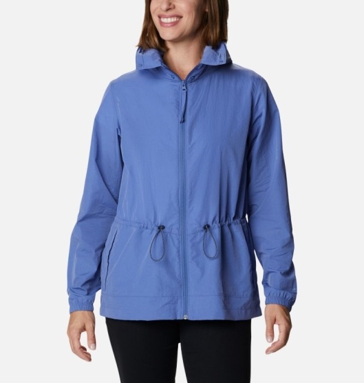 Columbia Wild Willow Women's Windbreaker Blue | 329-SNFVRL