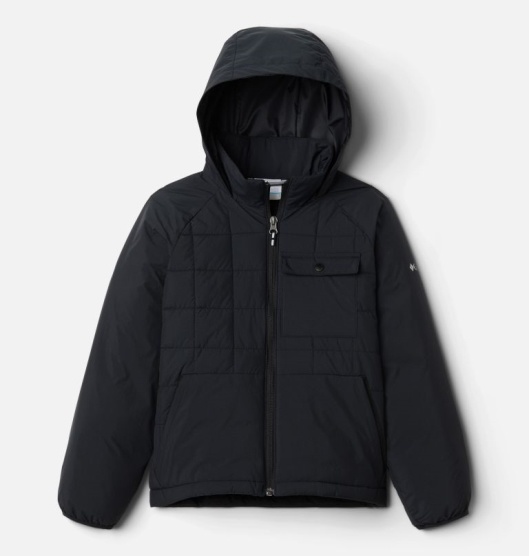 Columbia Windy Ways Kids' Windbreaker Black | 923-KJENUW