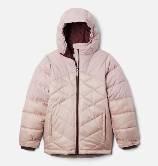 Columbia Winter Powder Kids' Winter Jacket Pink | 723-GZOBYV