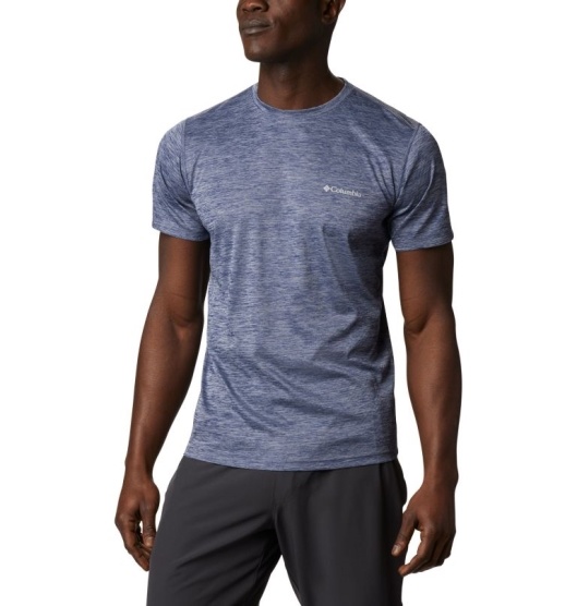 Columbia Zero Rules Men's T-Shirt Blue | 290-IJMWTC