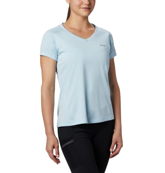 Columbia Zero Rules Women's T-Shirt Blue | 523-FUQKAV