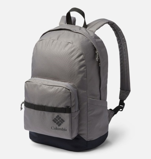 Columbia Zigzag 22L Kids' Backpacks Grey Black | 321-ECRWLA