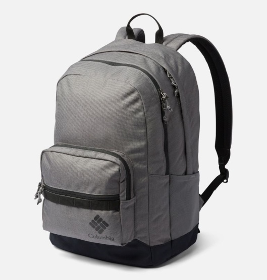 Columbia Zigzag 30L Kids' Backpacks Grey Black | 407-FRTOXZ