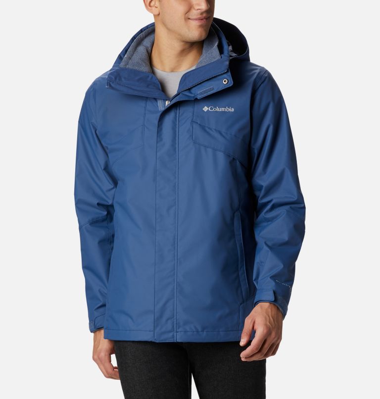 Columbia Bugaboo II Men's Interchange 3 In 1 Jacket Blue | 674-FSPRMN