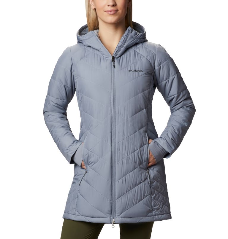 Columbia Heavenly Women's Hooded Jacket Grey | 528-HMWXYO