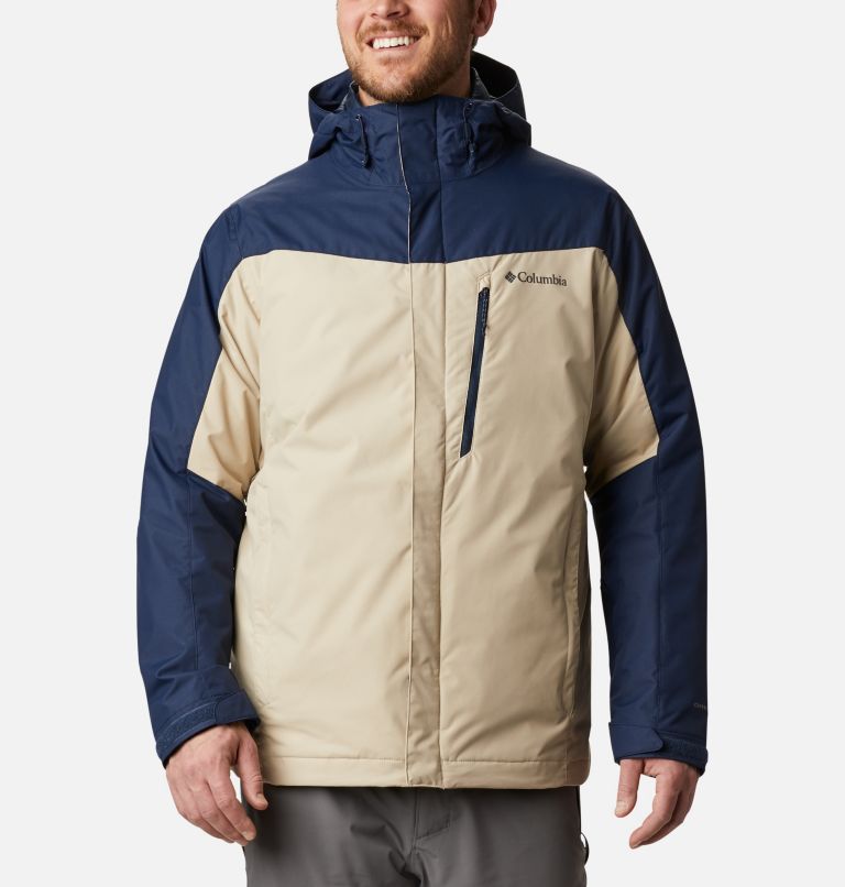 Columbia Whirlibird IV Men's Interchange 3 In 1 Jacket Khaki Navy | 149-KTBQAH