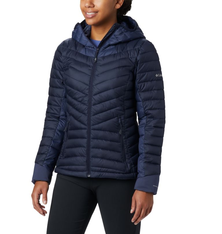 Columbia Windgates Women's Hooded Jacket Blue | 084-CSLJOT